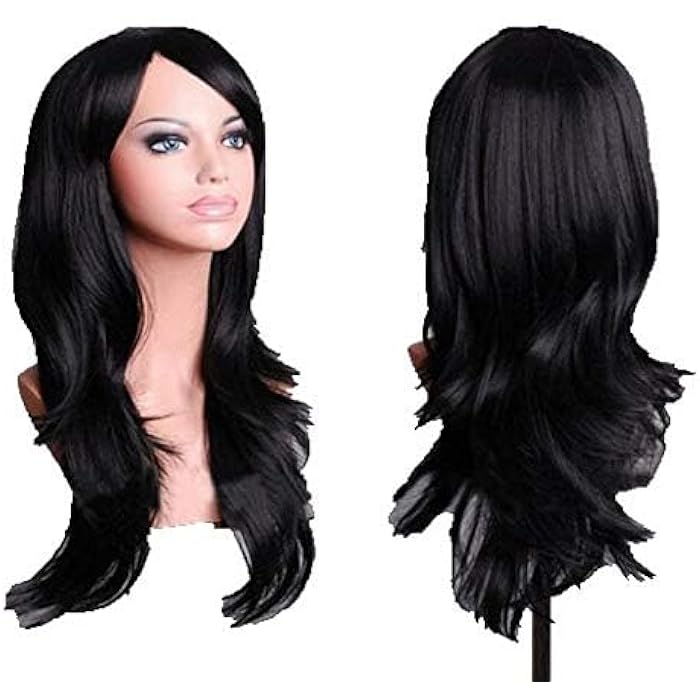 DILLARDS Long Black Female Wig (B096R314Y7) - Image 2